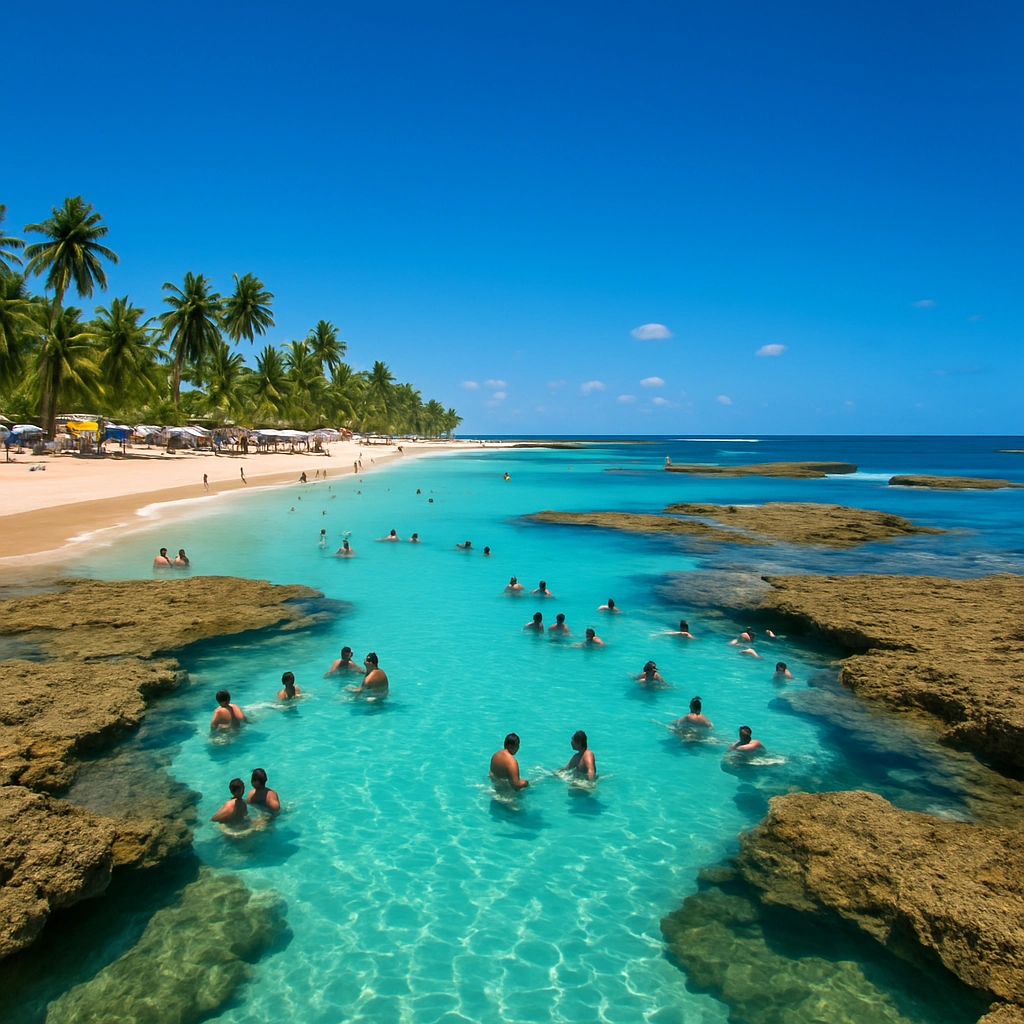 Piscinas Naturais - Porto de Galinhas Piscinas Naturais em Porto de Galinhas - Galeria Well Turismo